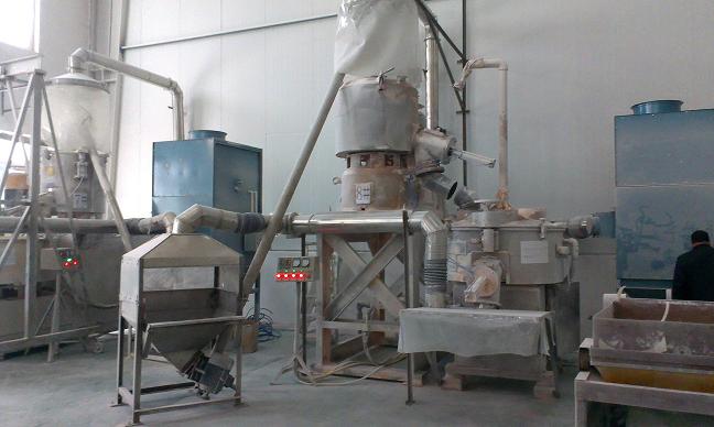 河北雄縣PVC混料機(jī)、擠出機(jī)除塵系統(tǒng)除塵器已交付使用